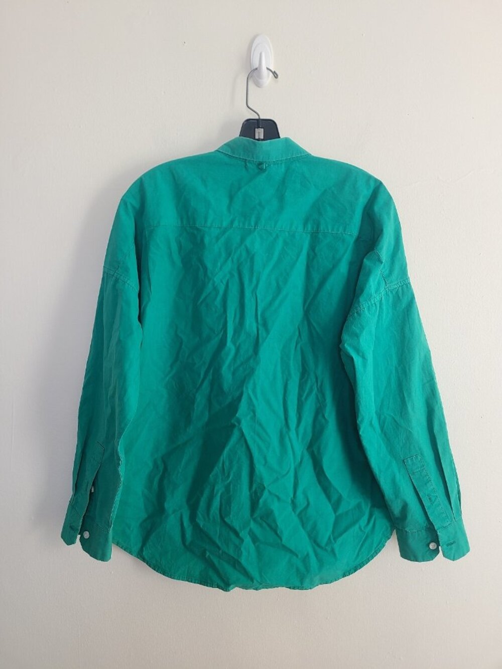 Alex Mill Jo Shirt Relaxed Fit Chest Pocket green size XS - Picture 2 of 8